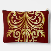 Dunkelrot, Weihnachtsgeschenke Authority® Large Zubehörtasche (Rückseite)