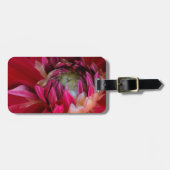 dunkelrote Blüte Gepäckanhänger (Vorderseite horizontal)