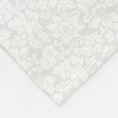 Dunkelrote Elefantenlinie Zeichnend Fleecedecke (Ecke)