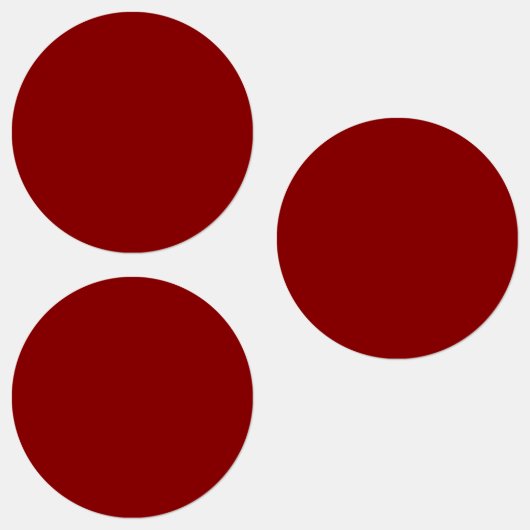 Dunkelrote, feste Farbmarken Etiketten (Gruppe)