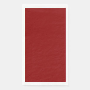 Dunkelrote Gastserviette Serviette