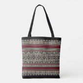 Dunkelrote/Goldazteke-Tasche Tasche (Rückseite)