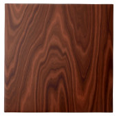 Dunkelrote hölzerne Beschaffenheit Fliese (Vorderseite)