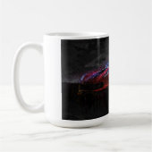Dunkelrote Korvette Z06 Kaffeetasse (Links)