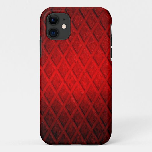 Dunkelrote rostige Metallplatte Case-Mate iPhone Hülle (Rückseite)