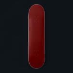 Dunkelrote Skateboard<br><div class="desc">Dunkelrote Skateboard. Schlicht dunkelrot. Deck Solid dunkelrot Farbe. Skate dunkelrot.</div>