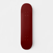 Dunkelrote Skateboard (Vorne)