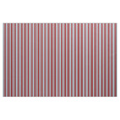 Dunkelrote und hellblaue Streifen/Linienmuster Stoff (Yard (91,4 cm))