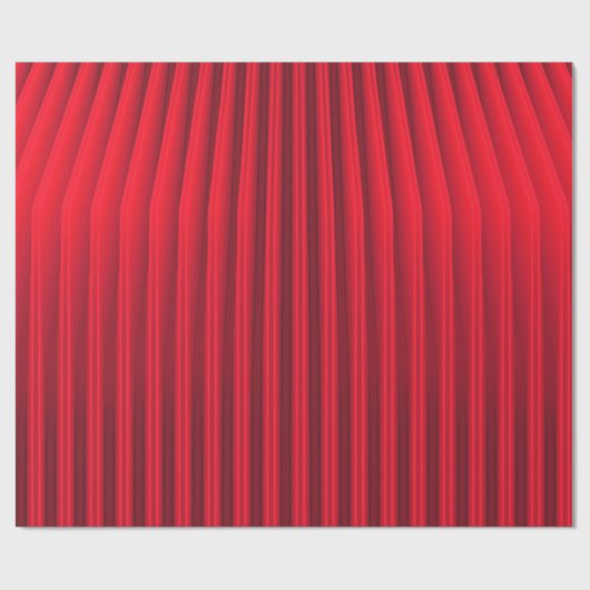 Dunkelrote und schwarze Funklinien Geschenkpapier (Flach)