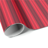 Dunkelrote und schwarze Funklinien Geschenkpapier (Rolleneckpunkt)