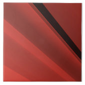 dunkelrote und schwarze Streifen, beliebtes Muster Fliese (Vorderseite)