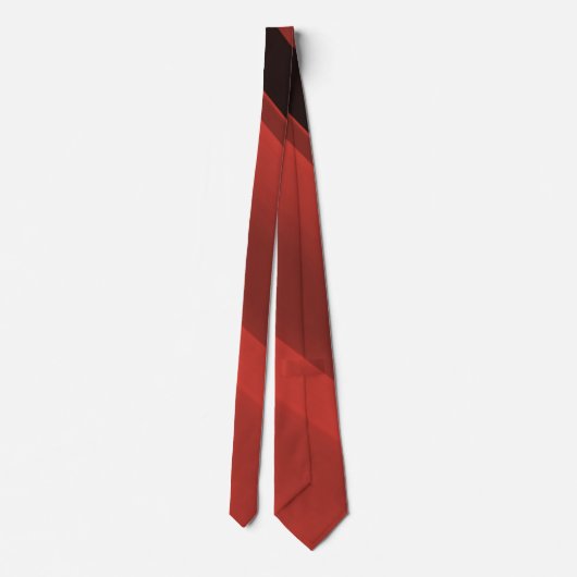 Dunkelrote und schwarze Streifen, beliebtes Muster Krawatte (Rückseite)