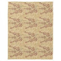 Dunkelrote Violinen-Linie, die geknitterten