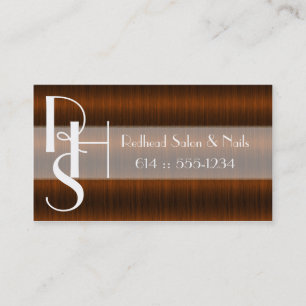 Dunkelrote Visitenkarte