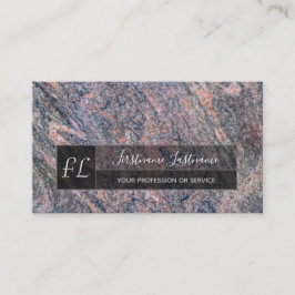 Dunkelroter Marmor - Struktur aus schwarzem Marmor Visitenkarte