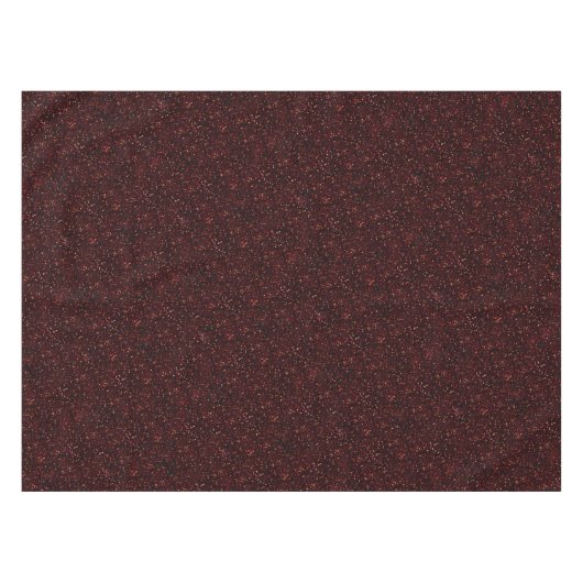 Dunkelroter Ruby-Glitzer Tischdecke (Vorderseite (Horizontal))
