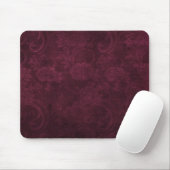 Dunkelrotes Gothic-Mauspad Mousepad (Mit Mouse)