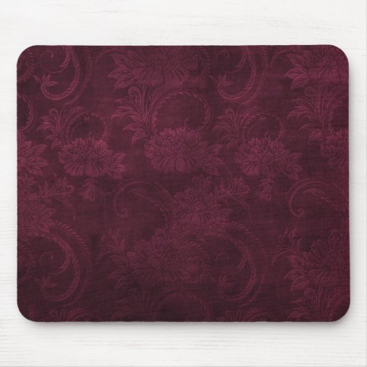 Dunkelrotes Gothic-Mauspad Mousepad (Vorne)