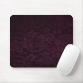 Dunkelrotes Gothic-Mauspad Mousepad (Mit Mouse)