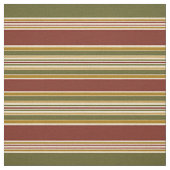 Dunkelrotes, grünes Elfenbeinmuster Stoff (Muster)