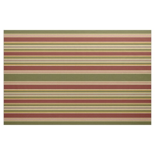 Dunkelrotes, grünes Elfenbeinmuster Stoff (Fat Quarter (45,7 x 55,9 cm))