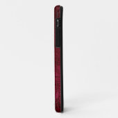 Dunkelrotes Grunge Hintergrund Grafik Design Case-Mate iPhone Hülle (Hinten/Links)