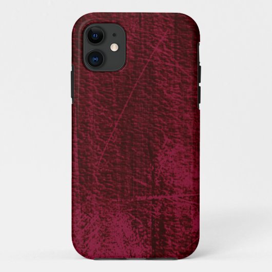 Dunkelrotes Grunge Hintergrund Grafik Design Case-Mate iPhone Hülle (Rückseite)