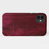 Dunkelrotes Grunge Hintergrund Grafik Design Case-Mate iPhone Hülle (Rückseite (Horizontal))