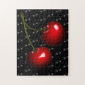 Dunkelrotes Kirsch-Puzzle - Süß Puzzle (Vertikal)