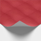 Dunkelrotes Kunstleder in der Nähe. Geschenkpapier (Ecke)