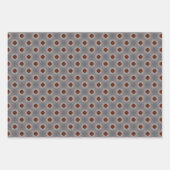 Dunkelrotes männliches Set Geschenkpapier Set (Vorderseite 3)