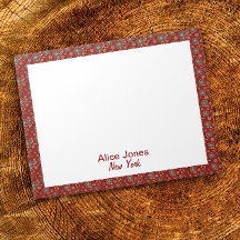 Dunkelrotes Muster braune natürliche Blume