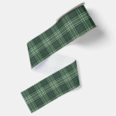 Dunkelrotes Tartan-Karo Ripsband (Rückseite)