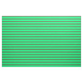 Dunkelrotes und grünes/gestreiftes Muster Stoff (Fat Quarter (45,7 x 55,9 cm))