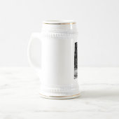 Dunkelschützer Bierglas (Vorderseite Links)