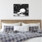 Dunkelschützer Leinwanddruck (Insitu (Schlafzimmer))