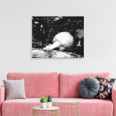 Dunkelschützer Leinwanddruck (Insitu (Wohnzimmer))