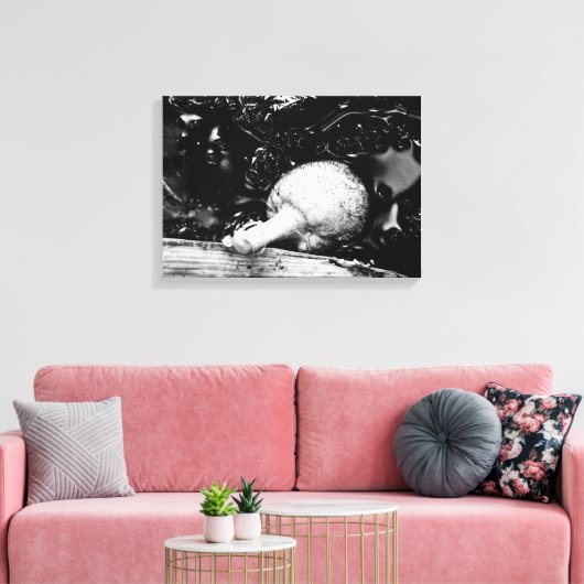 Dunkelschützer Leinwanddruck (Insitu (Wohnzimmer))