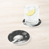 Dunkelschützer Untersetzer (Seite)