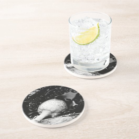 Dunkelschützer Untersetzer (Seite)