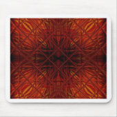 Dunkelschwarzes Muster Mousepad (Vorne)