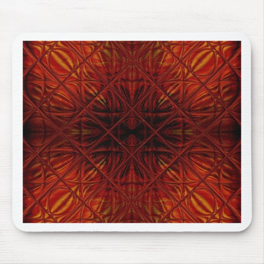 Dunkelschwarzes Muster Mousepad (Vorne)