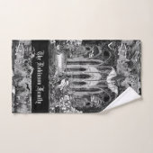 Dunkelste Gothic Vampires Crypt Graves Bats Goth Badhandtuch Set (Handtuch)