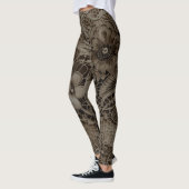 "Dunkelste Nacht Vintage Spitze" Leggings (Links)