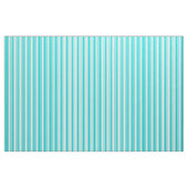 Dunkeltürkis und weiß stoff (Yard (91,4 cm))