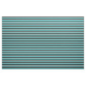 Dunkeltürkis, Weiß und Schwarz Stoff (Fat Quarter (45,7 x 55,9 cm))
