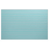 Dunkeltürkisfarbene und hellrosa Streifen Stoff (Fat Quarter (45,7 x 55,9 cm))