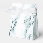 Dunkeltürkisfarbener Venenmarmor Geschenkschachtel (Vorderseite)