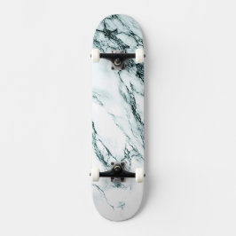 Dunkeltürkisfarbener Venenmarmor Skateboard