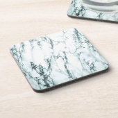 Dunkeltürkisfarbener Venenmarmor Untersetzer (Linke Seite)